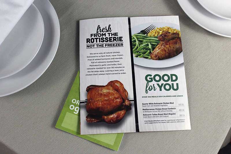 restaurant menu